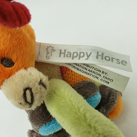 Happy Horse Netherlands Giraffe Plush Knit Soft Baby Toy Stuffed Animal Small 5" - Picture 3 of 11